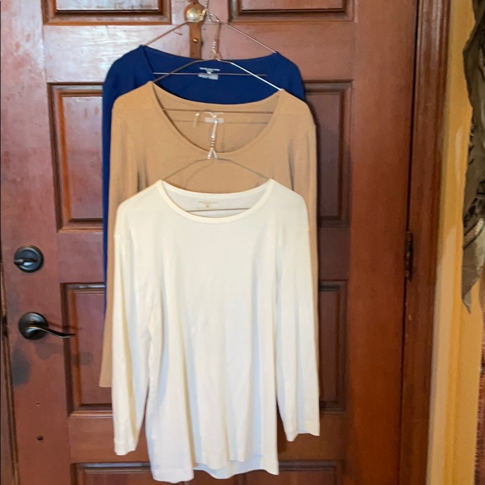 Three Jones New York Sport light-weight tops